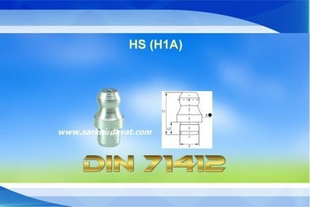 Gresörlük Çakma Düz Tip HS (H1a) Din 71412 180°